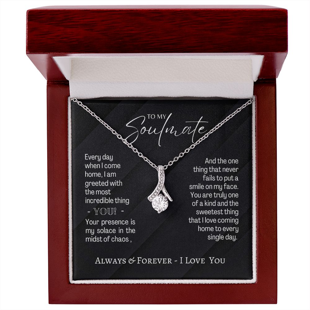 Soulmate - Sweetest Thing Alluring Beauty 14K White Gold Finish