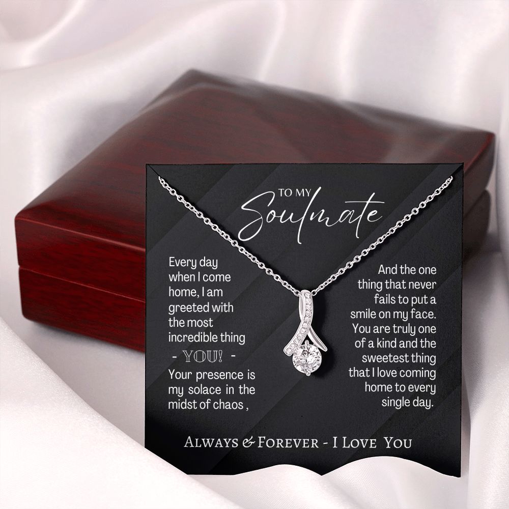 Soulmate - Sweetest Thing Alluring Beauty 14K White Gold Finish