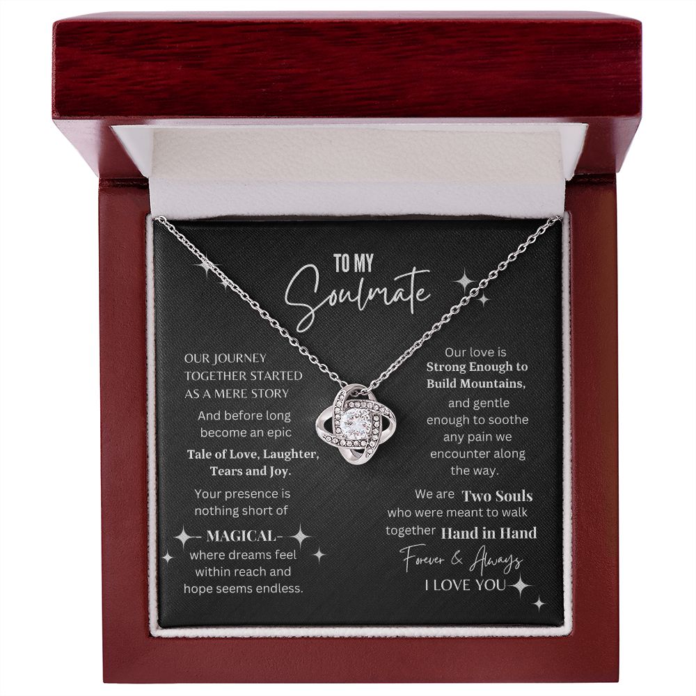 Soulmate - Our Journey - Love Knot Necklace