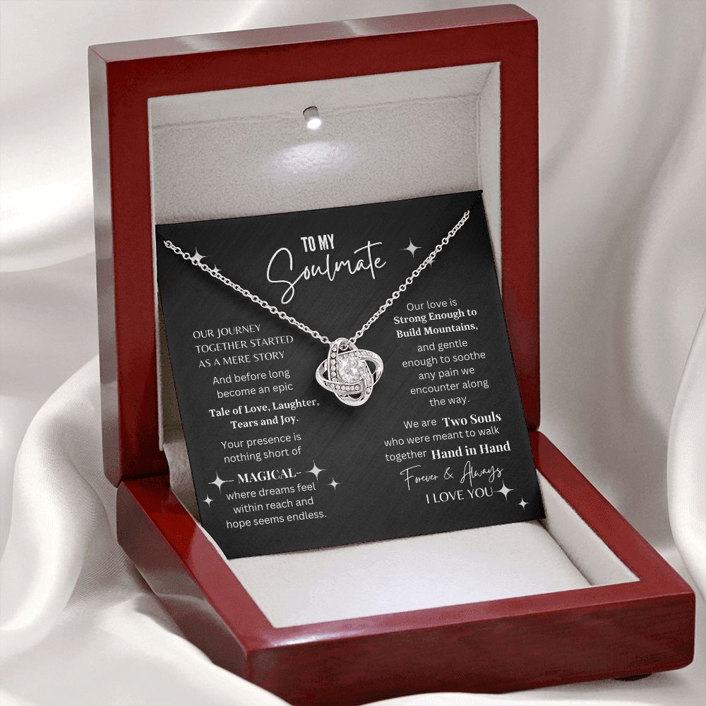 Soulmate - Our Journey - Love Knot Necklace