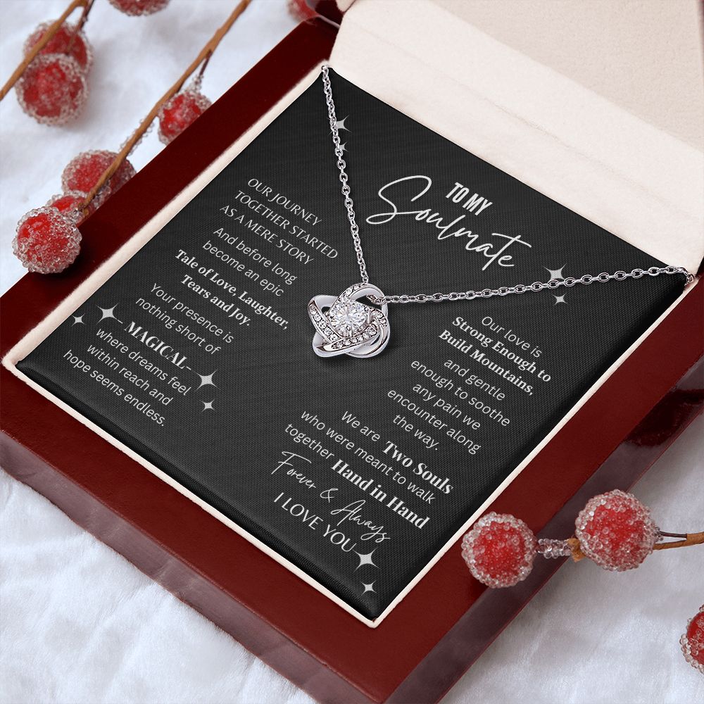 Soulmate - Our Journey - Love Knot Necklace